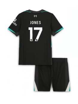 Detské Futbalové oblečenie Liverpool Curtis Jones #17 2024-25 Krátky Rukáv - Preč (+ trenírky)